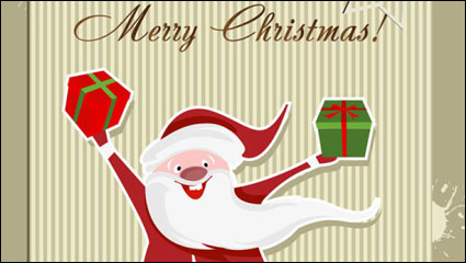 Historieta Santa Claus 04 - vector de material