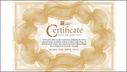 Certificado de Encomienda 04 - vector de material