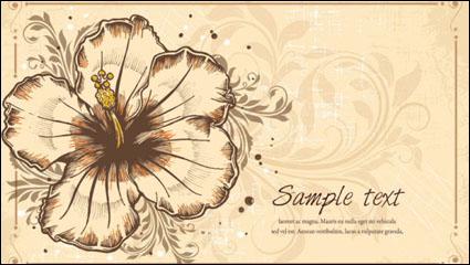 Modelo retro 01 - vector de material