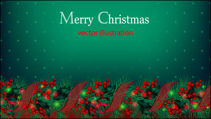 Hermoso fondo de Navidad 04 - vector de material