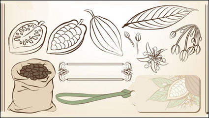 Exquisito negro y blanco la lnea de fondo de arte 04 - vector de material