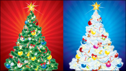 Árbol de Navidad 01 - vector de material