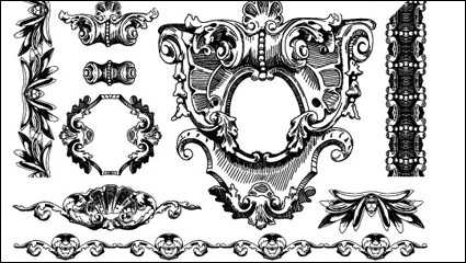 Modelo europeo frontera 01 - vector de material