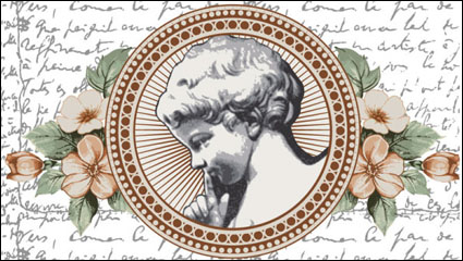 Fondo del modelo europeo 04 - vector de material