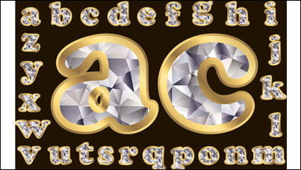 Cartas de diamantes 02 - vector de material