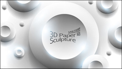 Etiquetas estereoscpicas 3D 001 - vector de material