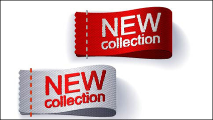 Marcas de la ropa 02 - vector de material