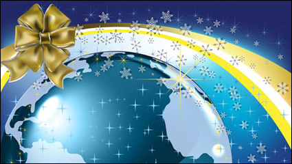 Navidad de fondo 02 - vector de material