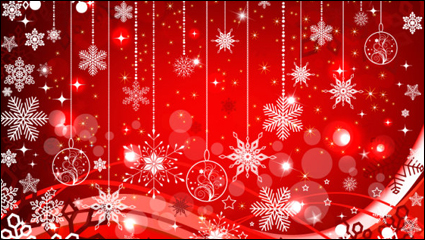Navidad hermosa bola 05 - vector de material