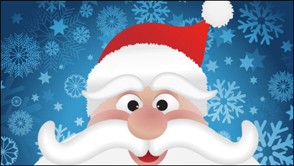 Dibujos animados de Santa Claus 04 - vector de material