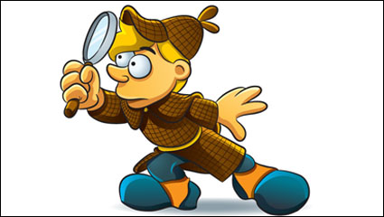 Cartoon boy 02 - vector de material