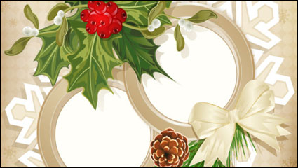 Navidad patrones de 04 - vector de material
