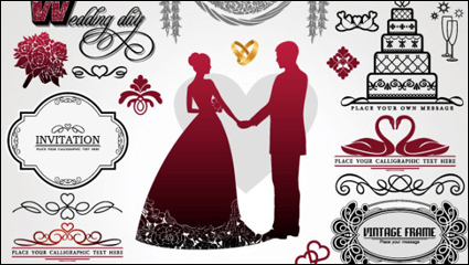 Patrn de encaje de estilo europeo 02 - vector de material