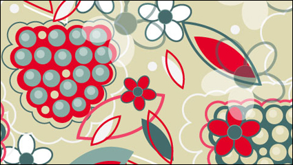 Cartoon patrn 01 - vector de material