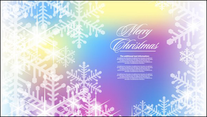Navidad de fondo 02 - vector de material