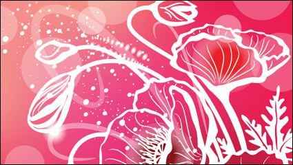 El fondo de brillantes 06 - vector de material