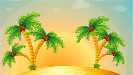 Cartoon ilustrador 03 - vector de material
