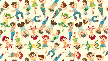 Cartoon ilustrador 01 - vector de material
