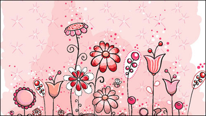 Lindo ilustrador 01 - vector de material