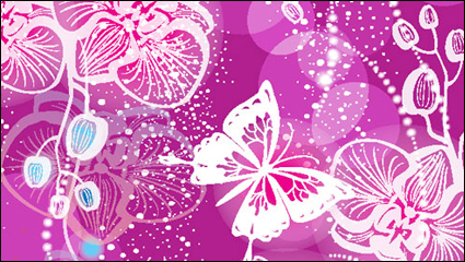 Patrn magnfico fondo 01 - vector de material