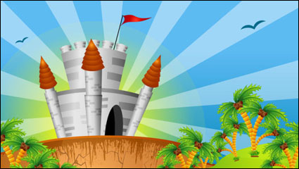 Cartoon ilustrador 04 - vector de material