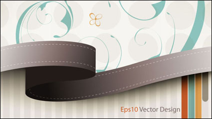 Retro de fondo de 03 - vector de material