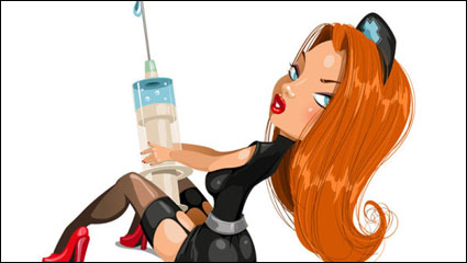 A travs bella imagen 03 - vector de material