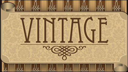 Patrn de vector de material retro poster Europea