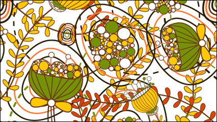 Patrn de dibujos animados 03 - vector de material