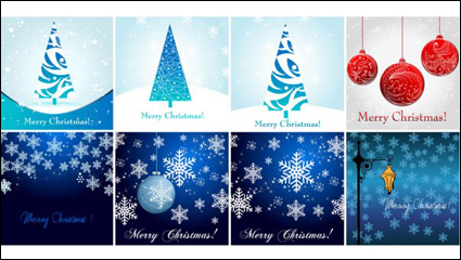 Elemento de Navidad 01 de material - vector de material