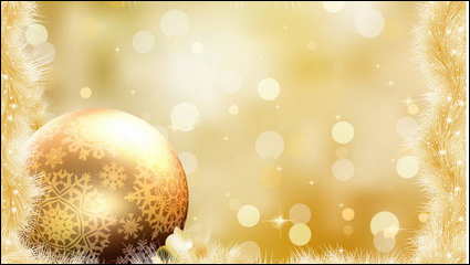 Gorgeous Navidad de fondo 05 - vector de material