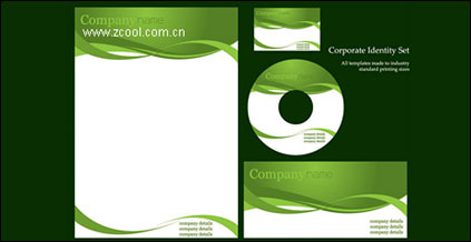 VI negocio plantilla vector material