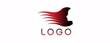Salones vector logo plantilla de material