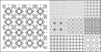 Continental vector fondo material azulejo