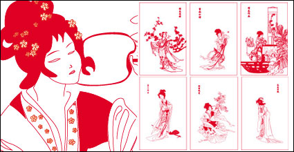 Un sueño de Mansiones Roja vector material