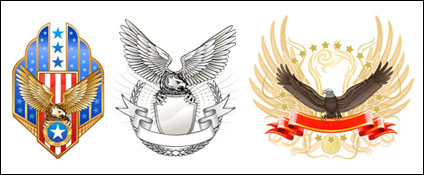 Eagle Shield vector material