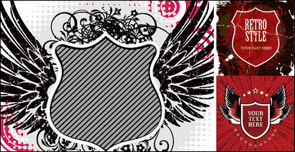 Escudo Vector material de red