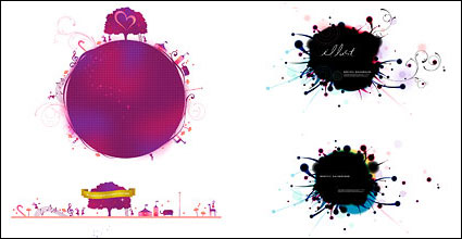 Tinta material Vector