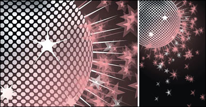 Dream Disco ball Vector material de cristal