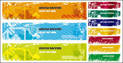 Material retro-estilo de fondo banner vector