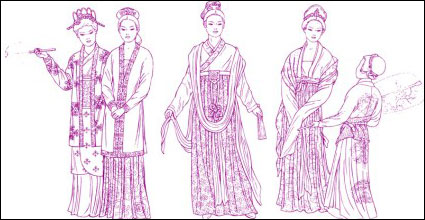 Traje Tang, prendas de vestir de China