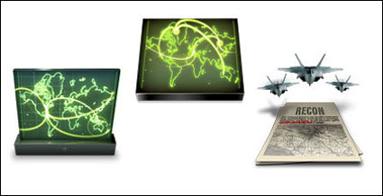 Mapas, Mac, los satlites, portaaviones, aviones de combate, tanques de
