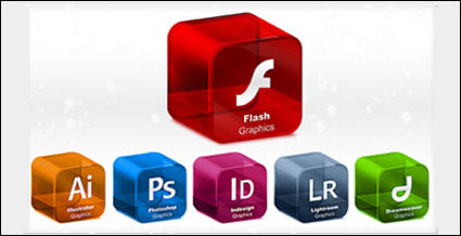 Flash ai ps ID png Dreamweaver LR