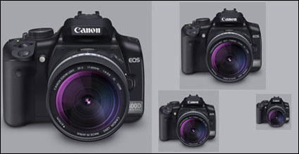 Canon 400D Lens (PNG + Icono)