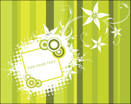 Aviso patrn Butterfly Vector