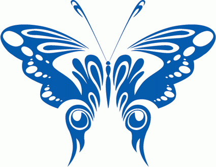 Fashion Butterfly material Vector