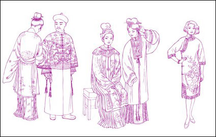 Dinasta Song Dinasta Yuan Ropa Ropa Ropa de la Dinasta Ming Dinasta Qing lnea de ropa de dibujo