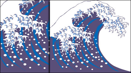 Aerosol vector de onda de material