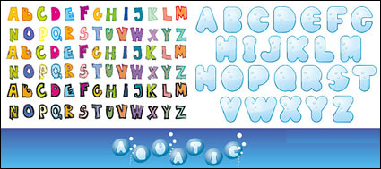 Material vector Alfabeto