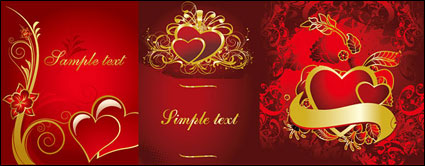 Da de San Valentn Vector Elements